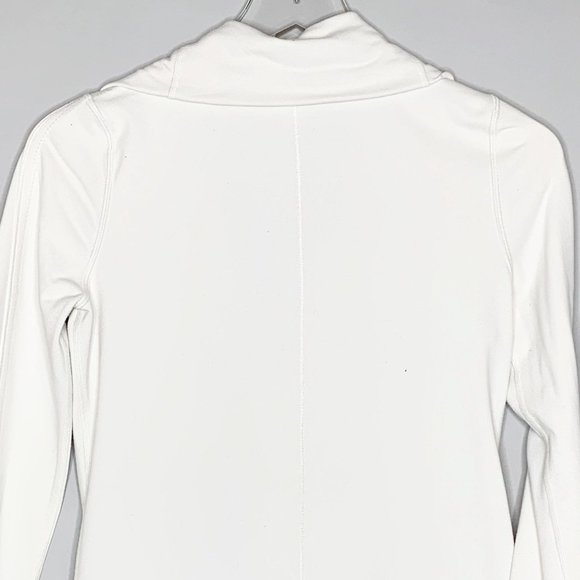 Lululemon Full Zip Long Sleeve Jacket Sz 4 Off White - Picture 8 of 11